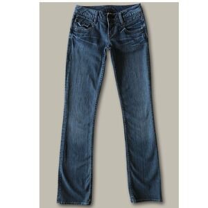 Silver Jeans Cindy Vintage Y2K Low Rise Bootcut Jeans 25/33 Blue Made in Canada